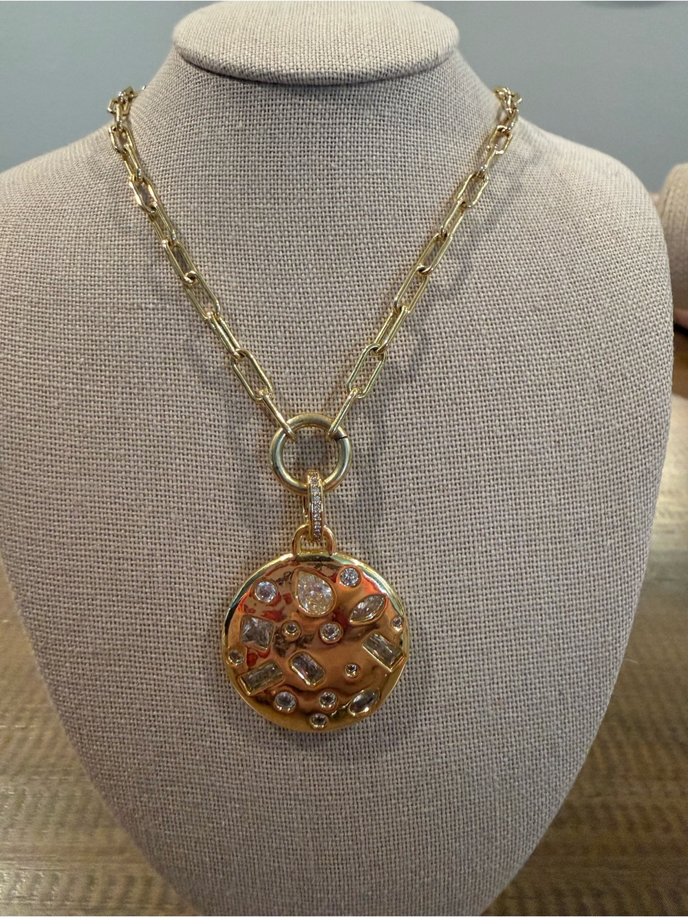 BP gold plated & cz